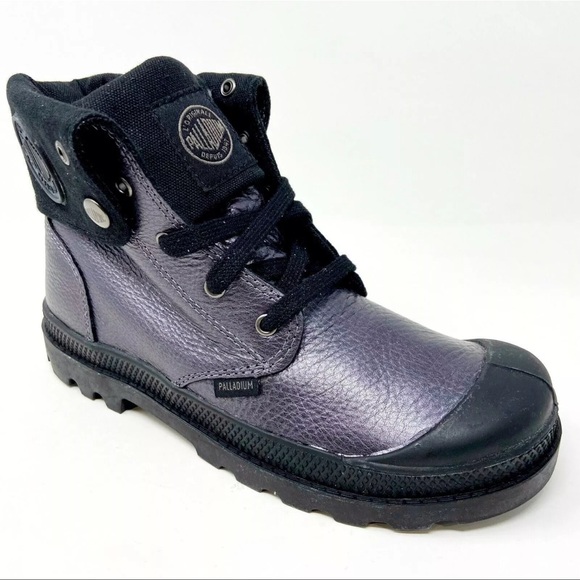 Palladium Kids Baggy Leather Boots - Picture 3 of 9
